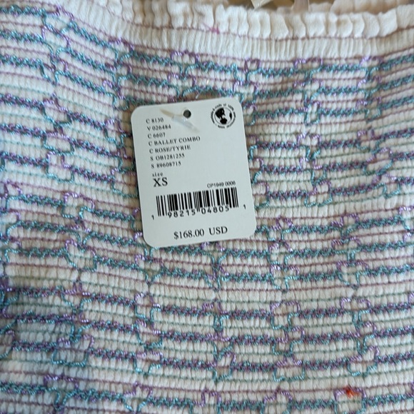 Free People-Dahlia Embroidered Maxi Dress-Ballet Combo-New-XS - Picture 3 of 5